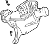 15290375 Air Filter Housing (Lower)