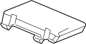 Image of Seat Storage Drawer image for your 2020 GMC Yukon   