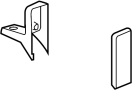 Image of Seat Hinge Cover image for your 2020 Chevrolet Impala   