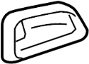 Image of Interior Door Handle Trim image for your 2015 Chevrolet Tahoe    