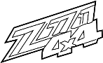 View Truck Bed Decal Full-Sized Product Image