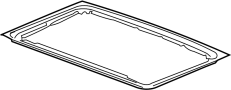 Image of Sunroof Frame image for your 2020 Chevrolet Sonic   
