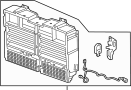 84651501 Radiator Shutter Assembly (Front)