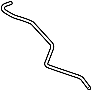Image of Engine Coolant Overflow Hose image for your 2015 Chevrolet Colorado WT Extended Cab Pickup 3.6L V6 M/T RWD 