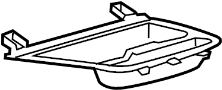Image of Instrument Panel Storage Compartment image for your 2008 Chevrolet Aveo    