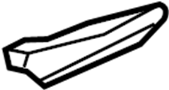 22818115 Seat Track Adjust Handle (Front)