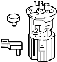 Image of Pump. Fuel. MODULE. KIT. and Strainer Set. Electric. Electric Fuel Pump. Fuel. image for your 2006 GMC Yukon   