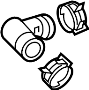 Image of HOSE. Coolant. Engine. Overflow. Inlet. A Coolant Hose that. image for your 2017 Cadillac CT6 Base Sedan  