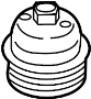 55595790 Engine Oil Filter Cover