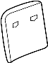 12548707 Seat Back Panel (Rear)