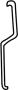 15647665 Door Lock Operating Rod