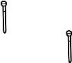 93356553 Door Hinge Pin (Front, Lower)