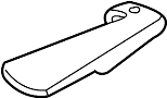 Image of Seat Track Cover (Front, Lower) image for your 2017 Chevrolet Malibu   