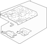 Image of Floor Pan image for your 2019 Chevrolet Express 2500 LS Standard Passenger Van  
