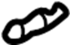 Image of Clip. Rod. Retainer. Tailgate. Handle. A clip which helps. image for your 2019 Chevrolet Express 2500 LS Standard Passenger Van  