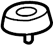 View Insulator. Radiator. Mount. (Upper, Lower) Full-Sized Product Image