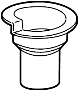 View Insulator. Spring. (Front, Upper, Lower) Full-Sized Product Image