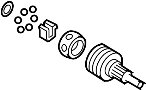 View CV Joint Kit (Front) Full-Sized Product Image