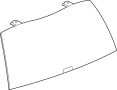 View Liftgate Glass (Rear) Full-Sized Product Image