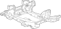 Image of Suspension Subframe Crossmember (Front) image for your 2020 Chevrolet Traverse    
