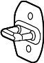 View Door Lock Striker Plate (Rear, Lower) Full-Sized Product Image