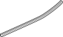Door Belt Molding (Rear, Upper)