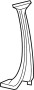 View Pillar. REINFORCED. (Upper) Full-Sized Product Image 1 of 2
