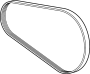 View Accessory Drive Belt Full-Sized Product Image