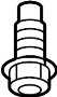 Image of Trailer Hitch Receiver Bolt image