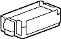 Image of Fuse and Relay Center Cover (Lower) image