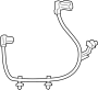 85586197 Suspension Self-Leveling Wiring Harness