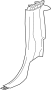Body C-Pillar Trim Panel (Lower)