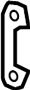 View Tailgate Hinge Spacer Full-Sized Product Image
