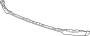 Image of Deflector. Spoiler. (Front, Lower). A vehicle body part. image