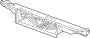 Image of Radiator Support Baffle (Lower) image for your 2022 GMC Sierra 2500 HD SLT Crew Cab Pickup Fleetside  