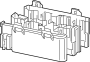 View Fuse and Relay Center Bracket Full-Sized Product Image
