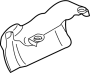 Image of Exhaust Heat Shield. Turbocharger Mount Heat Shield. Exhaust Heat Shield. image for your 2020 GMC Sierra 2500 HD Base Extended Cab Pickup 6.6L V8 A/T RWD 