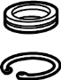 View Seal. Shaft. Steering. Pitman. Kit. Gear Rebuild. Gear Sector. (Upper) Full-Sized Product Image