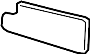 Image of Door Mirror Glass image