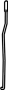 84201463 Door Lock Operating Rod