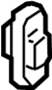 View Door Interior Trim Panel Retainer Full-Sized Product Image