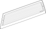 View Back Glass (Rear, Lower) Full-Sized Product Image