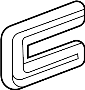 View Tailgate Emblem Full-Sized Product Image
