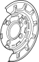View Brake Backing Plate Full-Sized Product Image
