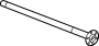 Image of Drive Axle Shaft image for your 1998 GMC K2500  Sierra SLT Extended Cab Pickup 7.4L Vortec V8 M/T 