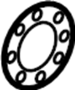 View Drive Axle Shaft Flange Gasket Full-Sized Product Image