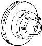 19211904 Rotor. Hub. Brake. (Front)