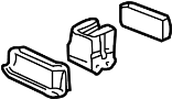 Image of Leaf Spring Bracket (Rear) image for your 2008 Chevrolet Express 1500   