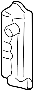 View Seat Belt Height Adjuster (Upper) Full-Sized Product Image