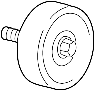 View Accessory Drive Belt Idler Pulley Full-Sized Product Image